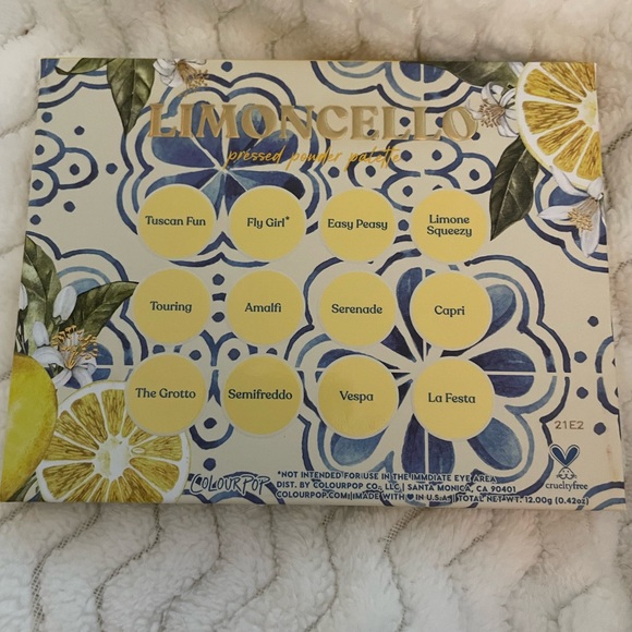 Limoncello eyeshadow palette - Picture 3 of 3